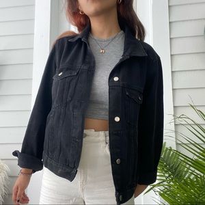 BLACK JEAN JACKET